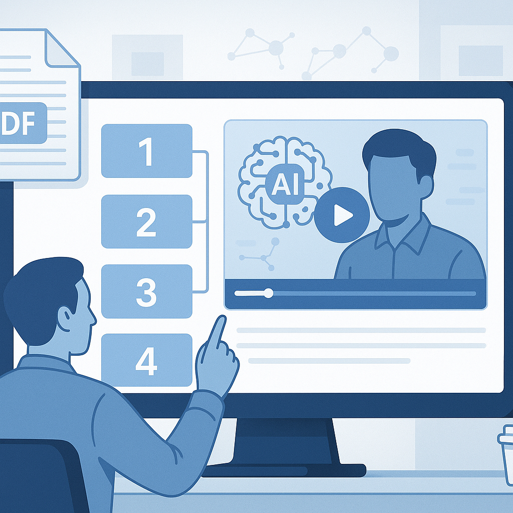 How to Convert PDF to Video Using AI: Complete Step-by-Step Guide