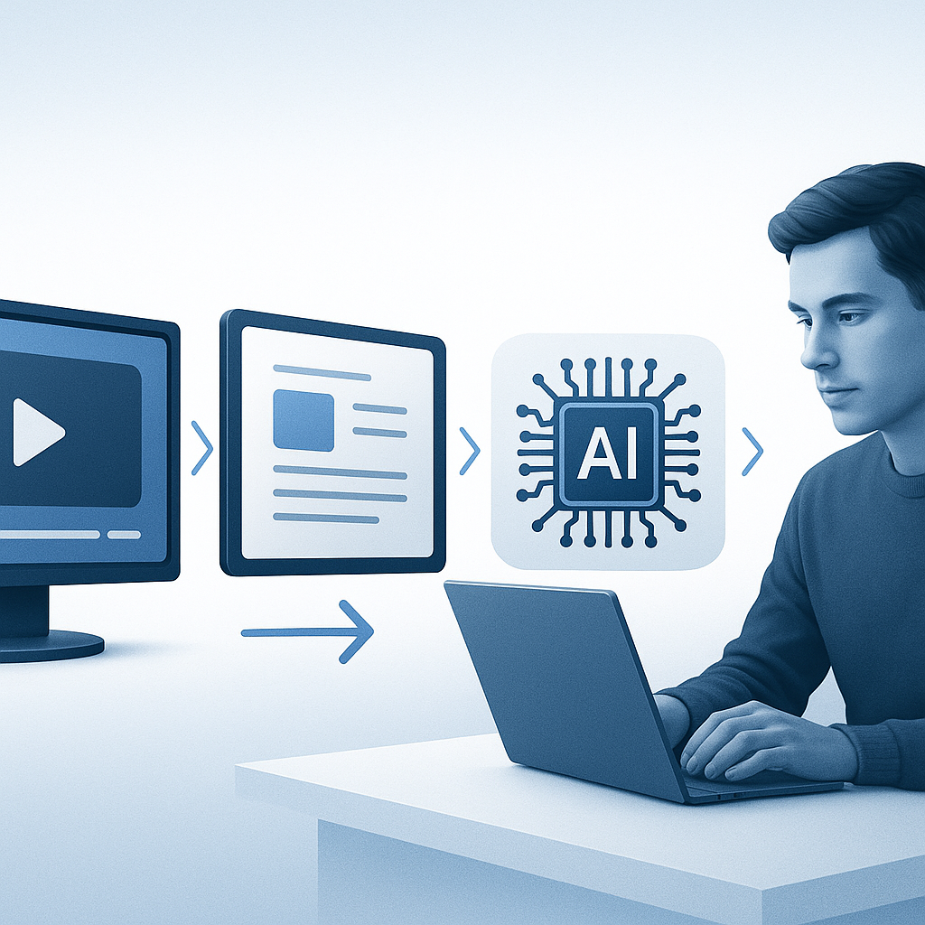 How to Convert PowerPoint Slides to Professional Videos with AI