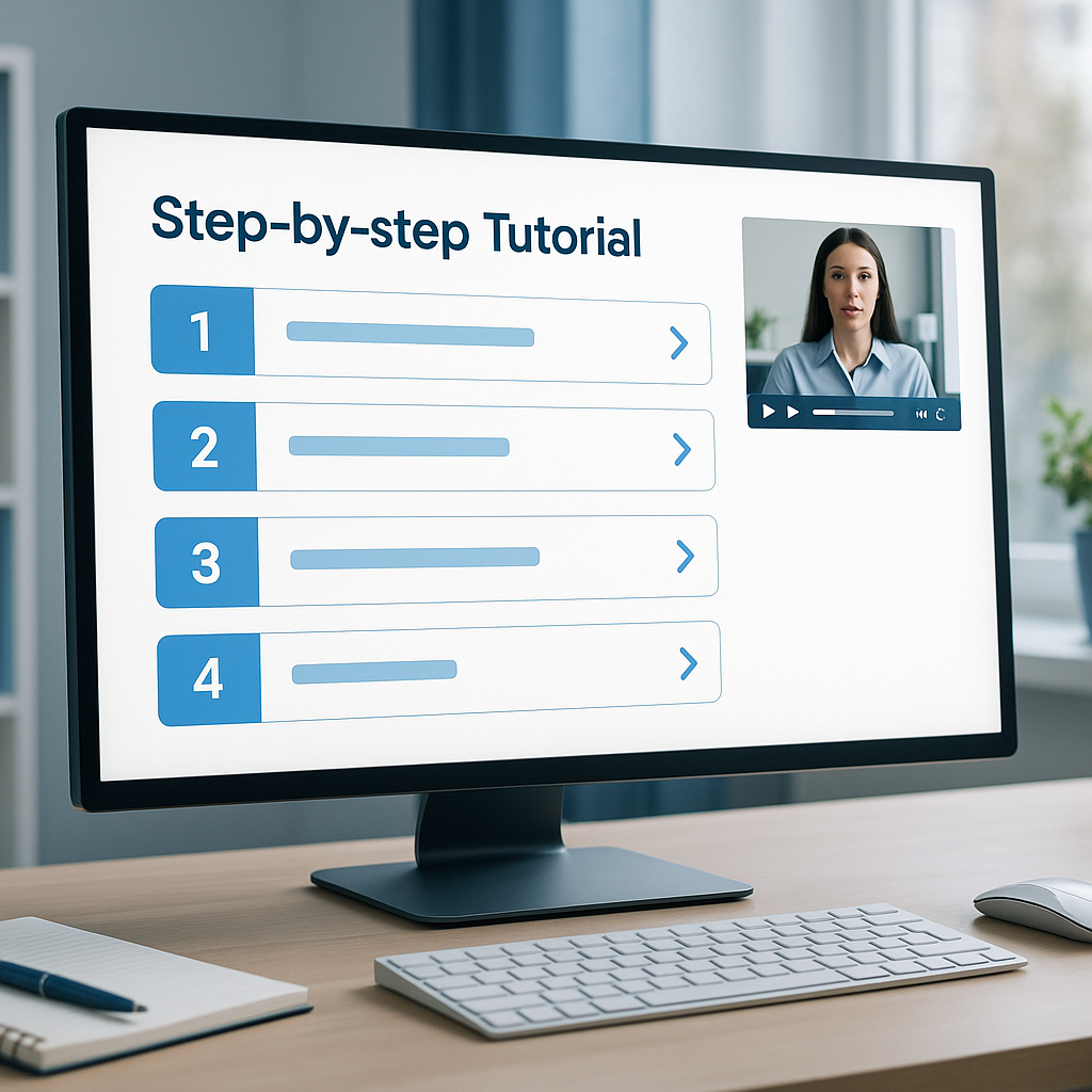 How to Convert User Manuals to Step-by-Step Video Tutorials